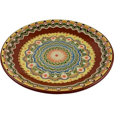 ЧИНИЯ ПЛАТО ЗА МЕХАНА ТРОЯНСКА КЕРАМИКА 28 СМ