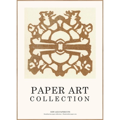 Malerifabrikken Paper Art 9 obraz bílá/béžová/žlutá