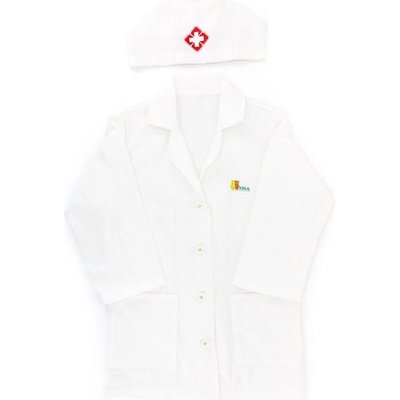 Viga Toys Детска лекарска униформа Viga Toys - С шапка (44575)