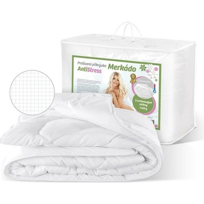 Bellatex Přikrývka Merkado AntiStress zimní 1430g bílá 140x220