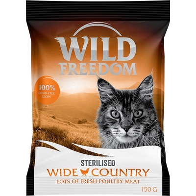 Wild Freedom Adult bez obilnín Wide Country Sterilised hydinové 150 g