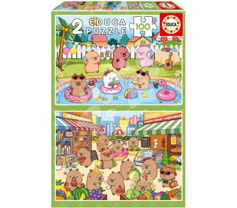 EDUCA Capyfun 2x100 dielov
