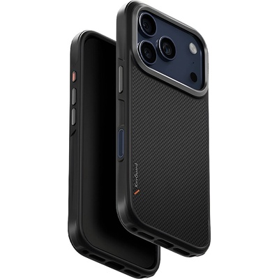 UNIQ - Keva Aramid kryt pre iPhone 17 Pro - čierny