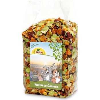 Zeleninové vločky pre hlodavce 600 g JR Farm