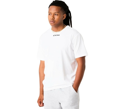 CCM Team SS Tee biela