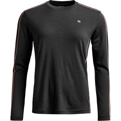 Ortovox Дамско мериносово термобельо Ortovox Women's 185 Rock'N'Wool Long Sleeve Merino base layer - Black Raven - размер XL (115-1518-0815)