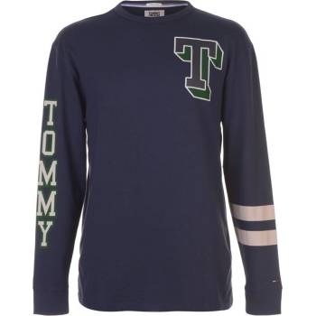 Tommy Hilfiger Jeans Varsity LS Černé