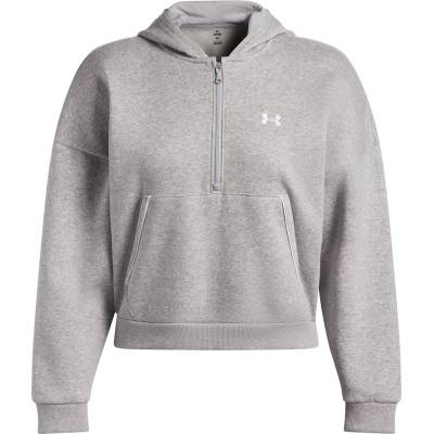 Under Armour Women's Rival Pipe 1/4 Zip Fleece - Mod Grey/Heathr