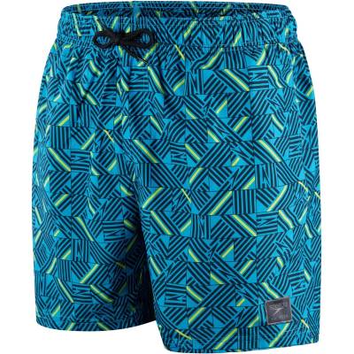 Speedo Мъжки бански гащета Speedo Printed Leisure 16 Swim Shorts Mens - Blue/Blue