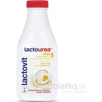 Lactovit LactoUrea Oleo sprchový gél, veľmi suchá pleť 500 ml