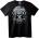 NOONEBRAND Тениска Dicksheidel с череп - S, Black