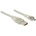 Delock USB 2.0 кабел с A-тип конектор USB 2.0 с Micro-B конектор 2 м, прозрачен