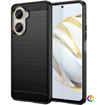 Image 1 of Huawei Nova 10 SE 4G Удароустойчив Carbon Fiber Калъф и Протектор