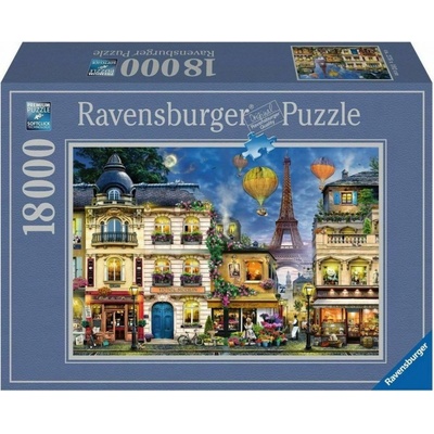 Ravensburger Procházka noční Paříží 18000 dielov