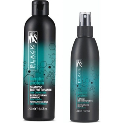 Black Keratin Protein Lotion regeneračná emulzia 200 ml