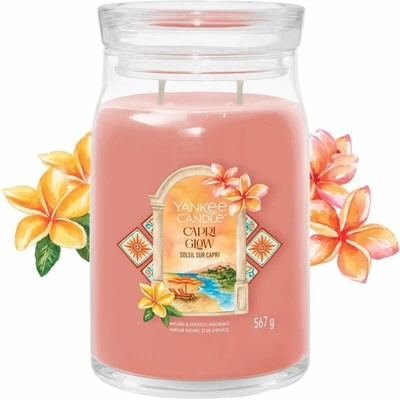 Yankee Candle Signature CAPRI GLOW 567 g – Zbozi.Blesk.cz