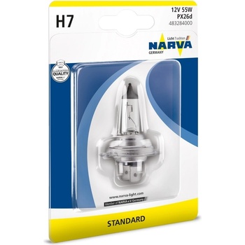 NARVA Автомобилна крушка NARVA - H7, 12V, 55W, PX26d (483284)