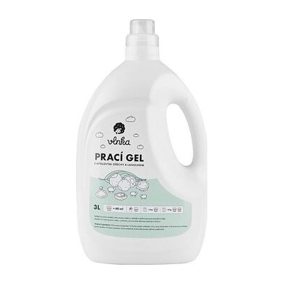 Vlnka Prací gel s mýdlovými ořechy a lanolinem 3 l