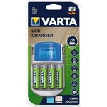 VARTA PP LCD Charger 4xAA 2500 R2U& 12V + USB adapter зарядно устройство (VAR-57070) Зарядно за батерии