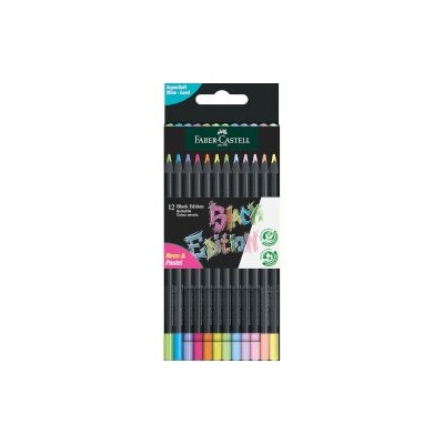 Faber-Castell Цветни моливи Black Neon