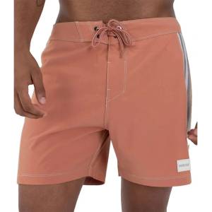 Hurley Бански гащета Hurley Phntm Naturals Blocked Sessions 16´´ swimming shorts - Brown (Martian Rust)