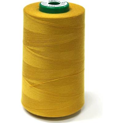 Nitě UNIPOLY 120 polyester na overlock 5000m Hagal - více barev Barva: 128 zlatožlutá
