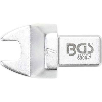 BGS Technic Nástrčný plochý otevřený klíč 7 mm s upnutím 9x12 mm BGS 6900-7