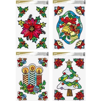 MFP okenní fólie vánoce VA029 30x20cm 8886468