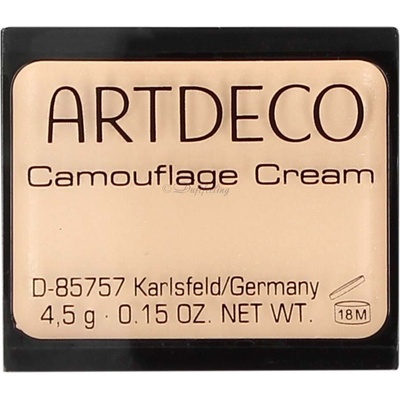 Artdeco Camouflage Cream Vodeodolný korektor pre všetky typy pleti 492.11 Porcelain 4,5 g