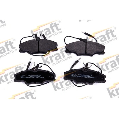 Sada brzdových destiček, vždy 4 kusy v sadě KRAFT AUTOMOTIVE 6005615