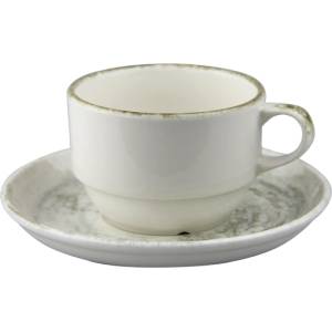 Gural Porcelain ГП-REACTIVE-Чашка с чинийка 90cc (GBSEO02EK99TPK39) (0180630)
