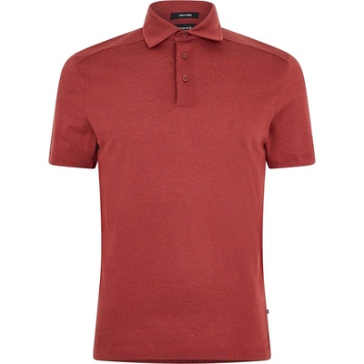 Boss Блуза с яка Boss Men's P Paino Short Sleeve Polo Shirt - Open Brown