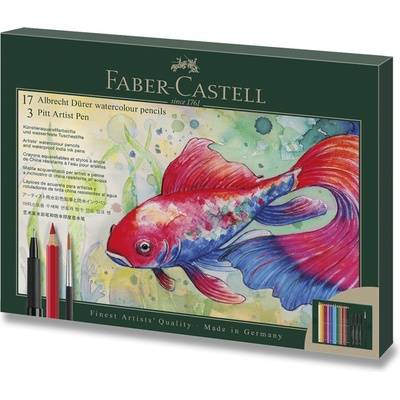Faber-Castell Albrecht Dürer & Pitt Artist Pen 217552 sada uměleckých pastelek 21 ks