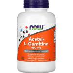 NOW Acetyl L-Carnitine 500 mg капсули 200 бр.