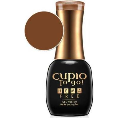 Cupio Gel lak hnědý Hema Free Nature Kiss 15 ml