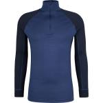 Stoic Мъжко мериносово термобельо Stoic Merino240 BengtSt. Half Zip Merino base layer - Dark Navy / Navy Blue - размер XXL (015-2085-0516)