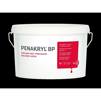 Slovlak Penakryl biela penetrácia - 4,5kg