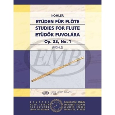 Studies for Flute op. 33 no. 1