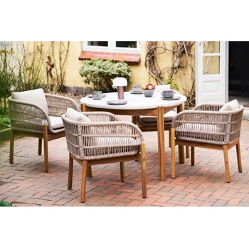 Norddan Zahradní jídelní židle Lapronda béžová