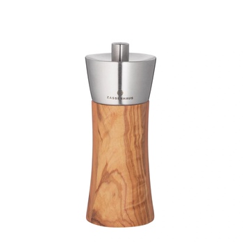 Zassenhaus Мелничка за пипер, Woodie, Zassenhaus, Ръчна, Дърво, 14 см, Кафява (25408) (25408)