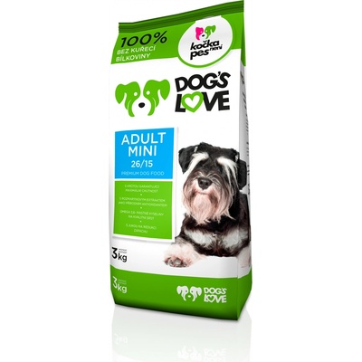 Dog's love Adult Mini 3 kg