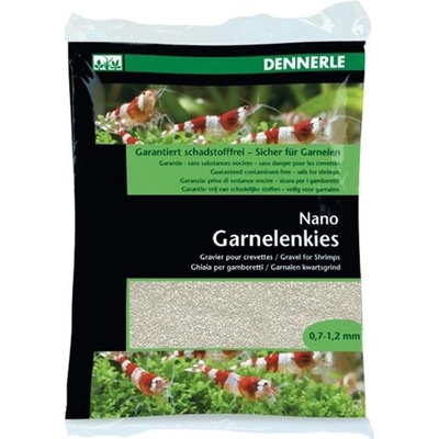 Dennerle Nano Garnelenkies bílý 2 kg