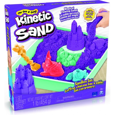 Spin Master Kinetic Sand Box set fialová 450 g