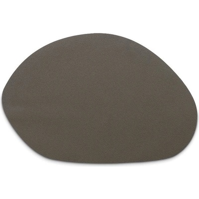 KELA KL-12652 Prostírání Stone PU kůže tmavě šedá 45,0x30,0x0,2cm