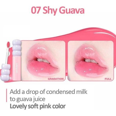 Colorgram Fruity Glass Tint Lesklý tint na rty Shy Guava 3 g