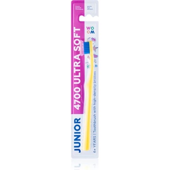 woom Toothbrush Junior 4700 Ultra Soft четка за зъби за деца от 6 години ултра софт