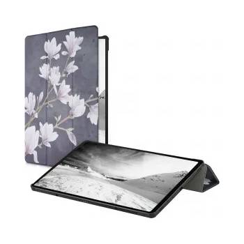 Image 1 of kwmobile Флип калъф за Samsung Galaxy Tab S7 Plus / Tab S7 FE - сив