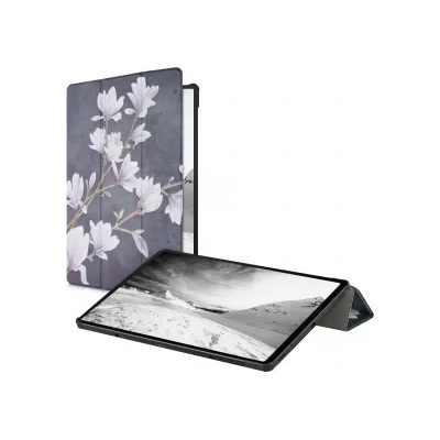 kwmobile Флип калъф за Samsung Galaxy Tab S7 Plus / Tab S7 FE - сив