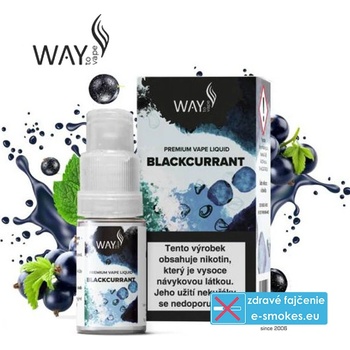 WAY to Vape Blackcurrant 10 ml 3 mg