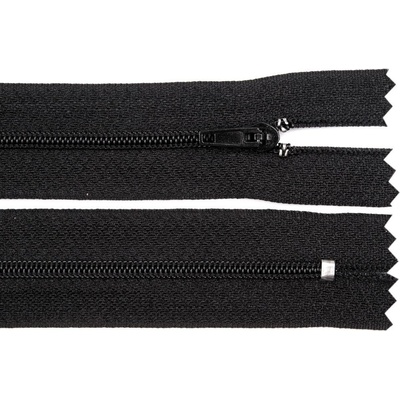 Prima-obchod Spirálový zip No 3 délka 45 cm pinlock, barva Černá